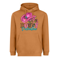 Valentines Day Cowgirl Hat And Howdy Heavyweight Hoodie | Teevron
