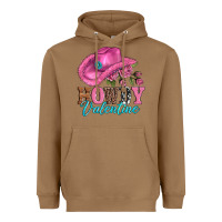 Toasted Coconut valentines day cowgirl hat and howdy Heavyweight Hoodie - AdoDesignShop