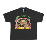 Pigment Black mind your own motherhood Urban Heavy Tee - Zillion Design Studio