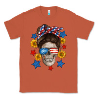Copper American mom skull Classic Tee - Neo Western