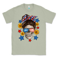 Matcha American mom skull Classic Tee - Neo Western