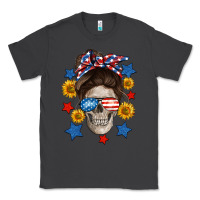 Smoke American mom skull Classic Tee - Neo Western
