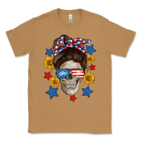 Toasted Coconut American mom skull Classic Tee - Neo Western
