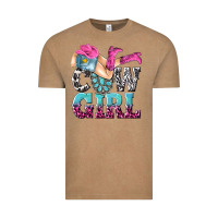 Vintage Coffee cow girl Vintage Tee - texasbilliewilder