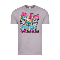 Vintage Zinc cow girl Vintage Tee - texasbilliewilder