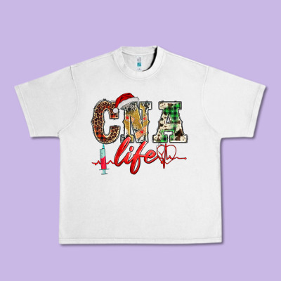 Christmas Certified Nurse  Assistant Life Urban Heavy Tee Designed By Barkaloodesign