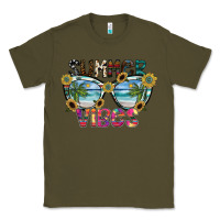 Army Green summer vibes Classic Tee - SublimationCraftShop