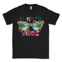 Black summer vibes Classic Tee - SublimationCraftShop