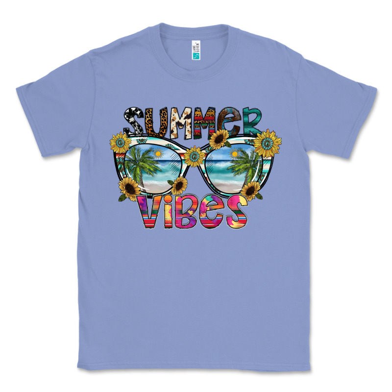 Summer Vibes Classic Tee by SublimationCraftShop | Teevron