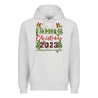 Dove Grey custom family christmas 2023 marking memories toge Premium Hoodie - MaliasSmallBusiness