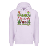 Lilac custom family christmas 2023 marking memories toge Premium Hoodie - MaliasSmallBusiness