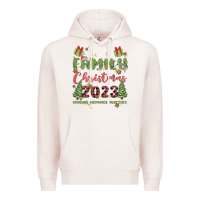 Pale Pink custom family christmas 2023 marking memories toge Premium Hoodie - MaliasSmallBusiness