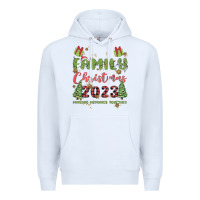 White custom family christmas 2023 marking memories toge Premium Hoodie - MaliasSmallBusiness