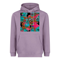 Lavender western rodeo seamless Heavyweight Hoodie - Artiststas