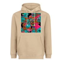 Mushroom western rodeo seamless Heavyweight Hoodie - Artiststas