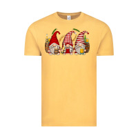 Vintage Mustard beer gnomes Vintage Tee - Zillion Design Studio
