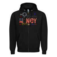 Black america honey Zipper Hoodie - CowhideDigitalArt