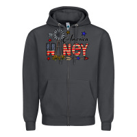 Smoke america honey Zipper Hoodie - CowhideDigitalArt