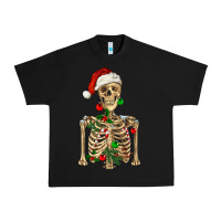 Black Christmas Skeleton Urban Heavy Tee - RanaPortraitStore