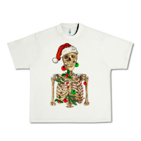 Pistachio Christmas Skeleton Urban Heavy Tee - RanaPortraitStore