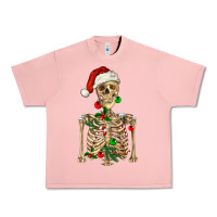 Salmon Christmas Skeleton Urban Heavy Tee - RanaPortraitStore