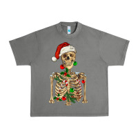 Tornado Christmas Skeleton Urban Heavy Tee - RanaPortraitStore