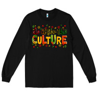 Black Do it for the culture juneteenth Long Sleeve Tee - Zillion Design Studio