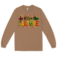 Toasted Coconut Do it for the culture juneteenth Long Sleeve Tee - Zillion Design Studio