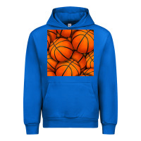 Cobalt basketball seamless pattern Urban Hoodie - BundleAndBundleShop