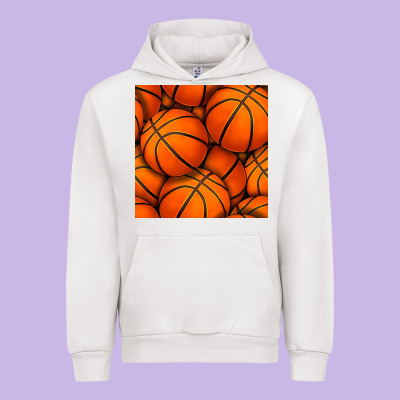 Basketball Seamless Pattern Urban Hoodie Designed By Bundleandbundleshop
