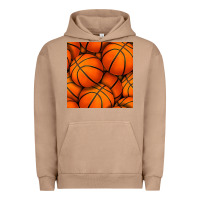 Pigment Burro basketball seamless pattern Urban Hoodie - BundleAndBundleShop