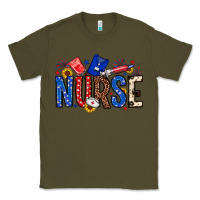 Army Green American Nurse Classic Tee - Neo Western