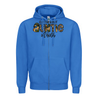 True Royal auntie Zipper Hoodie - CowhideDigitalArt