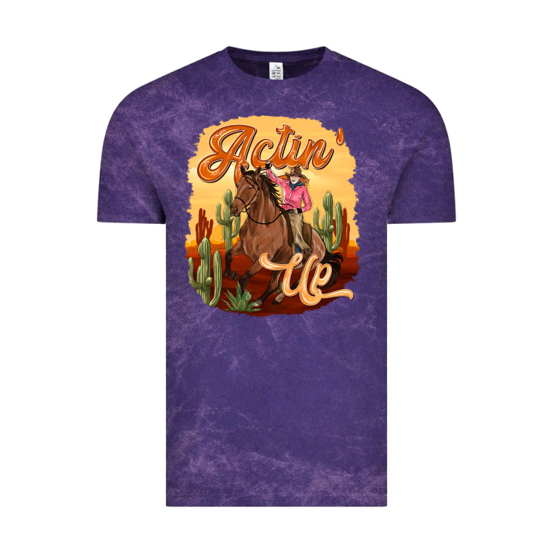 Cowgirl Actin Up Vintage Tee by texasbilliewilder | Teevron