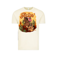 Vintage Arctic cowgirl actin up Vintage Tee - texasbilliewilder