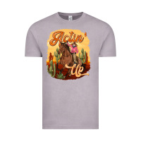 Vintage Zinc cowgirl actin up Vintage Tee - texasbilliewilder