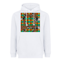 White western autism seamless pattern Heavyweight Hoodie - Artiststas