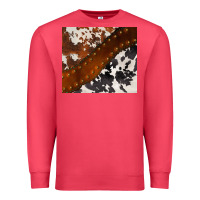 Cardinal cowhide leather Premium Sweatshirt - BarkalooDesign