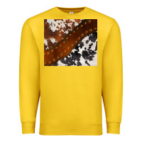 Lemon cowhide leather Premium Sweatshirt - BarkalooDesign