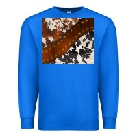 True Royal cowhide leather Premium Sweatshirt - BarkalooDesign