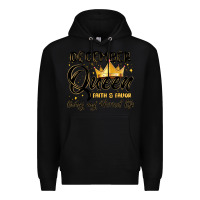 Black december queen faith and favor living my blessed l Premium Hoodie - MaliasSmallBusiness