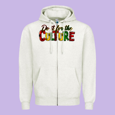 Do It For The Culture Juneteenth Zipper Hoodie Designed By Hra Design Shop