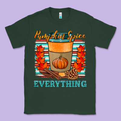 Pumpkin Spice Everything Classic Tee Designed By Hra Design Shop
