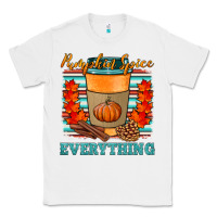 White pumpkin spice everything Classic Tee - HRA Design Shop