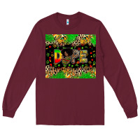 Burgundy dope juneteenth Long Sleeve Tee - Zillion Design Studio