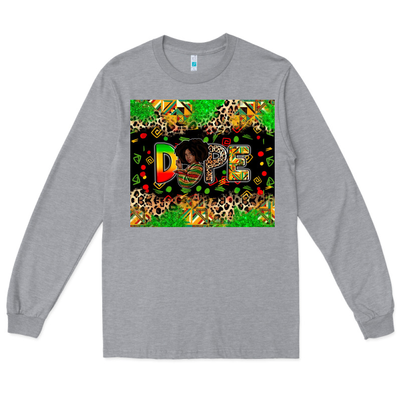 Dope Juneteenth Long Sleeve Tee by Zillion Design Studio | Teevron