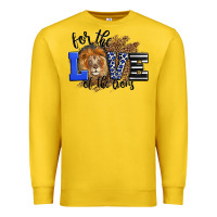 Lemon For The Love Of The Lions Premium Sweatshirt - LillyAllenDesigns