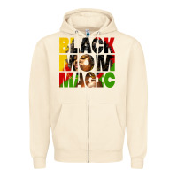Sandshell black mom magic juneteenth Zipper Hoodie - HRA Design Shop