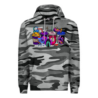 Slate Camo gaming coffee cups Premium Hoodie - NancyCooperArtShop