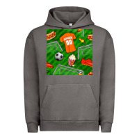 Pigment Tornado soccer ball uniform and shoes seamless pattern Urban Hoodie - BundleAndBundleShop